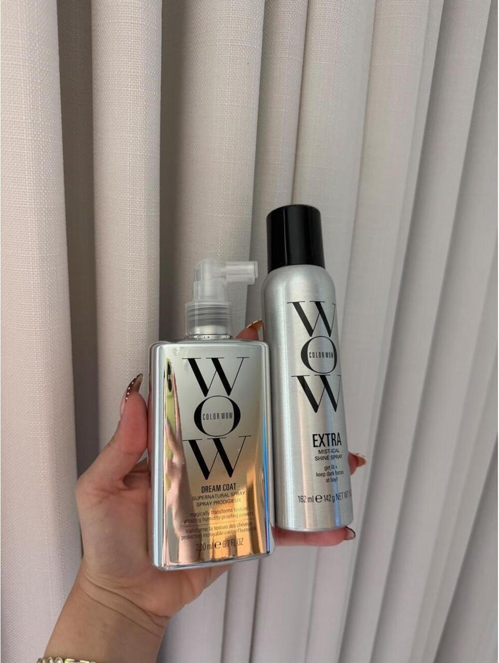 Color Wow Dream Coat and Extra mistical shine Spray